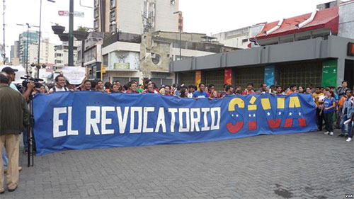 La oposición convoca a una manifestación llamada La toma de Caracas Cabello confirma la detención del opositor Yon Goicoechea